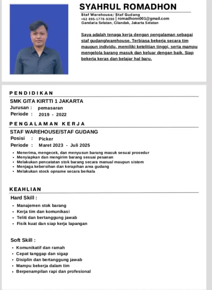 mencari pekerjaan