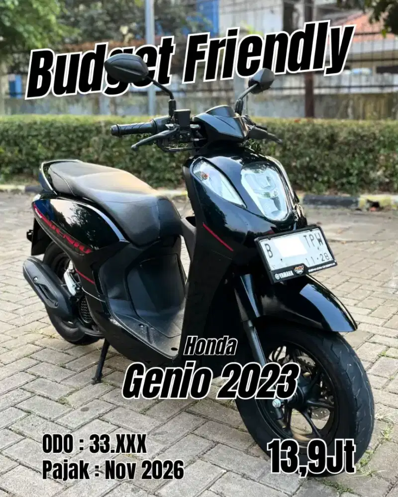 Cash Only Honda Genio 110cc 2023 cbs