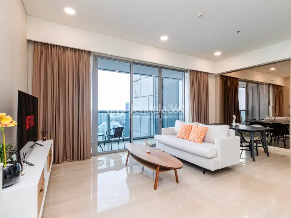 Disewakan Apartemen Anandamaya Residence tipe 2BR Full Furnished | ANDC005