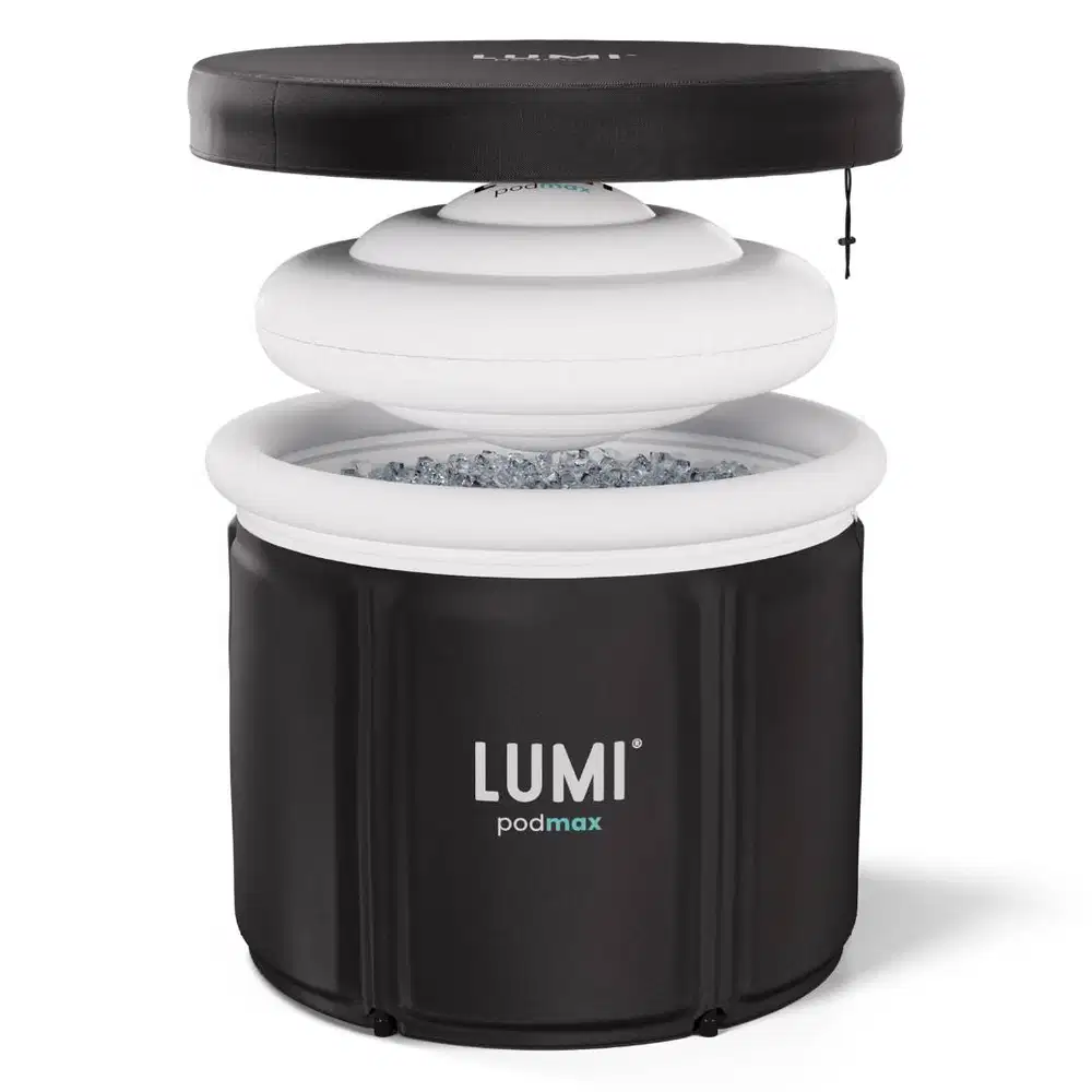 Bak MAndi Es - Lumi Recovery Pod MAX Portable Ice Bath 420 Liter
