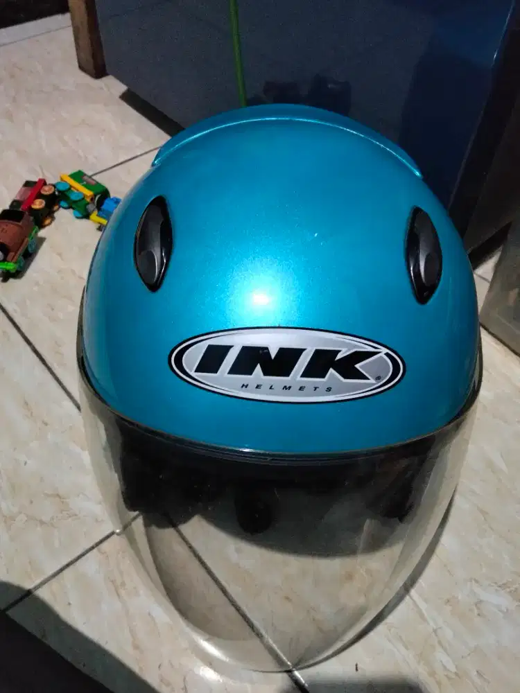 Jual helem INK lecet dikit