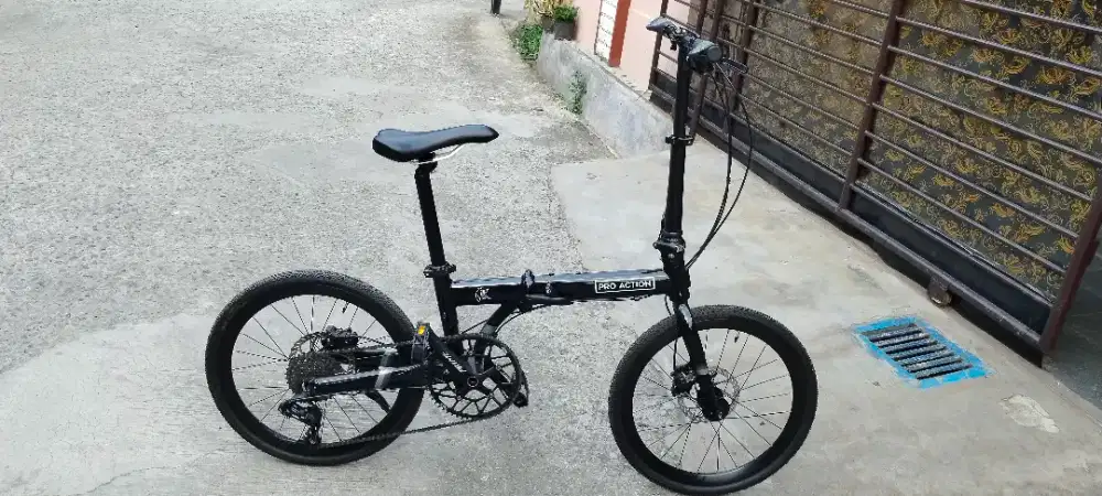 Sepeda lipat 20inc Jangkrik Pro Action Falcon