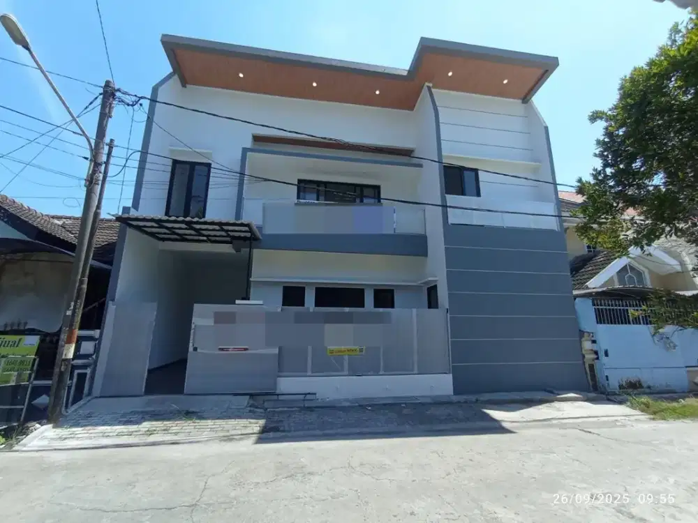 Dijual Rumah baru 2lt minimalis modern Babatan pantai Utara , Surabaya Timur