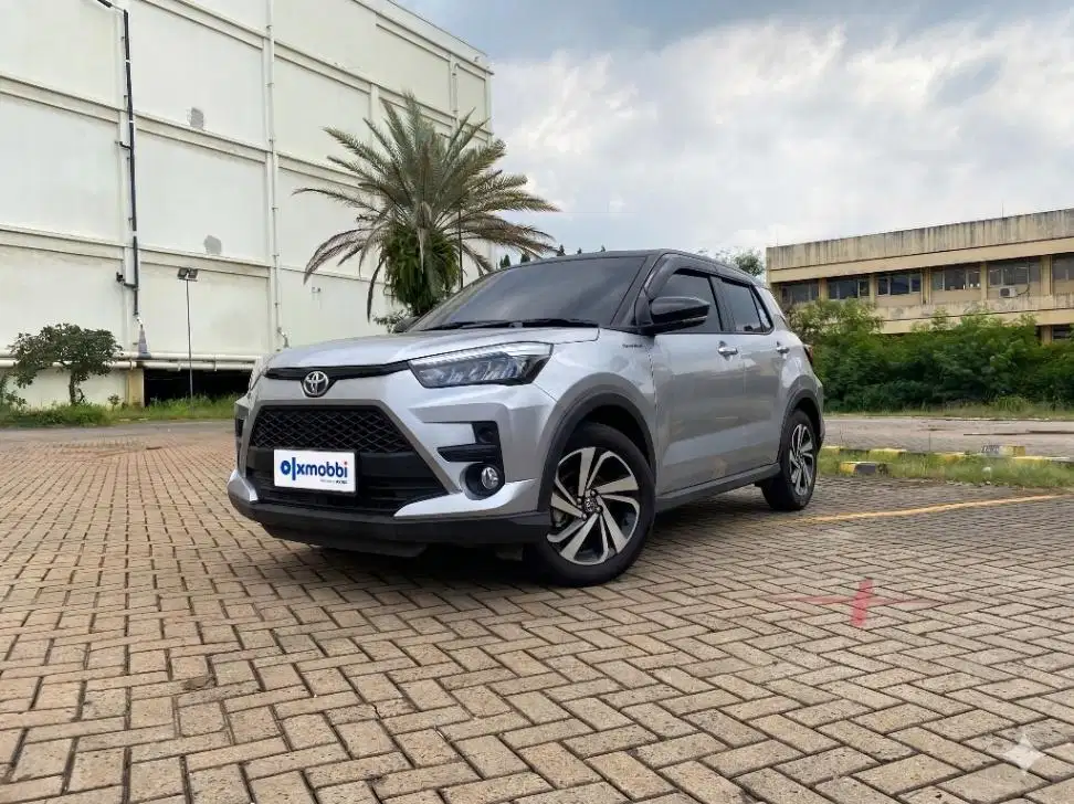 TDP 9, JT Toyota Raize 1.2 G One Tone Bensin-AT Silver 2021