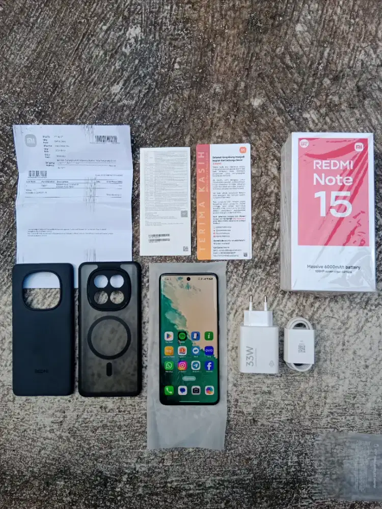 REDMI NOTE 15 4G 8+8/256 GB FULLSET LIKENEW