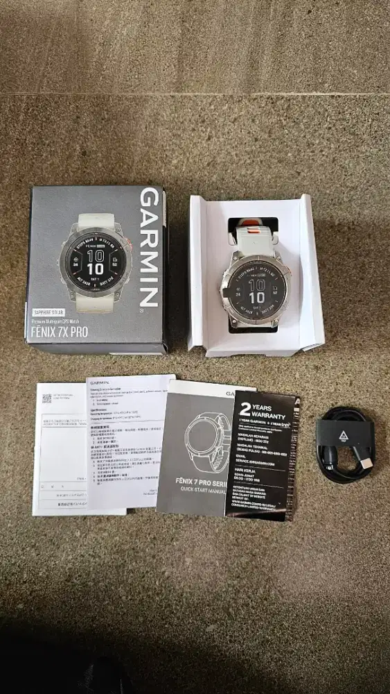 Garmin Fenix 7x Pro Sapphire Solar 51mm
