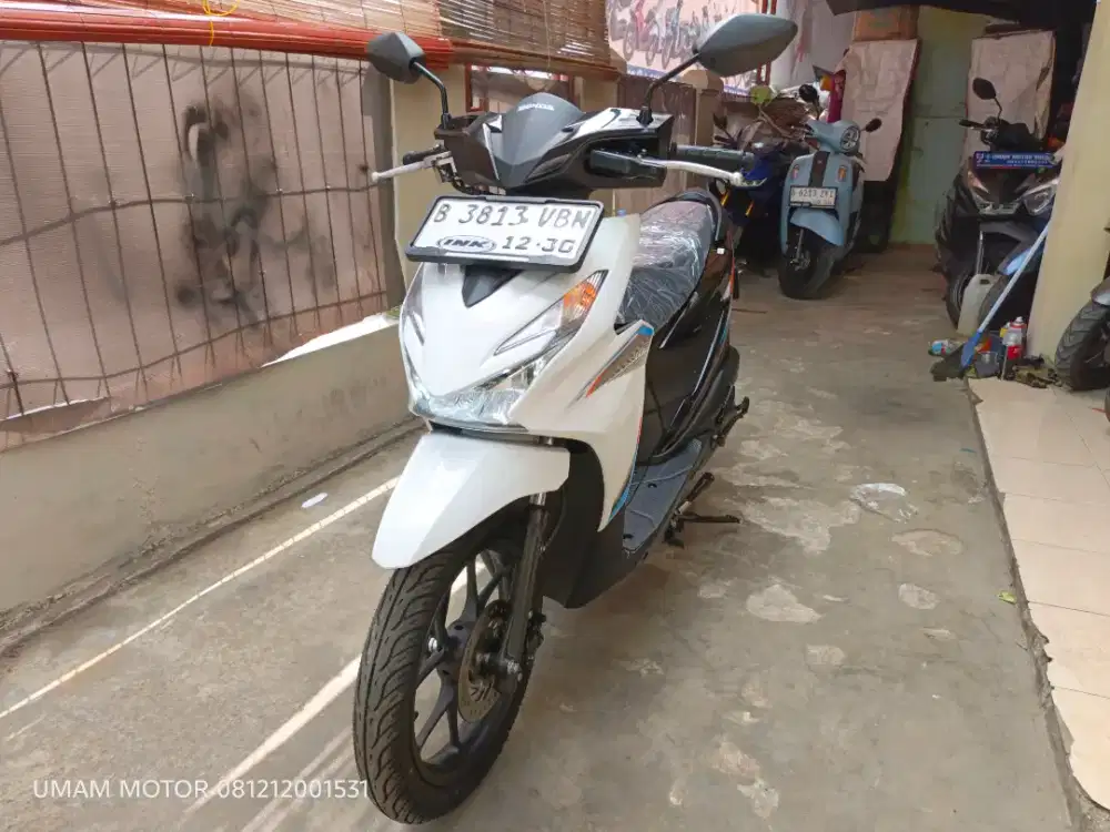 BLN 12 HONDA BEAT CBS ALARM 2025 KM 2K BS TT 2024 DI CILEDUG HARGA PAS