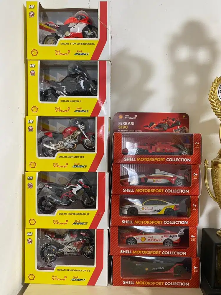 1 juta/pcs. Ducati X ferari by shell