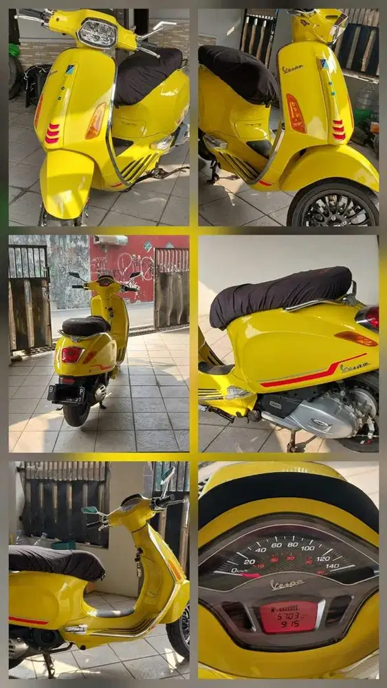 Vespa Sprint ABS 2022 Mulus rasa baru