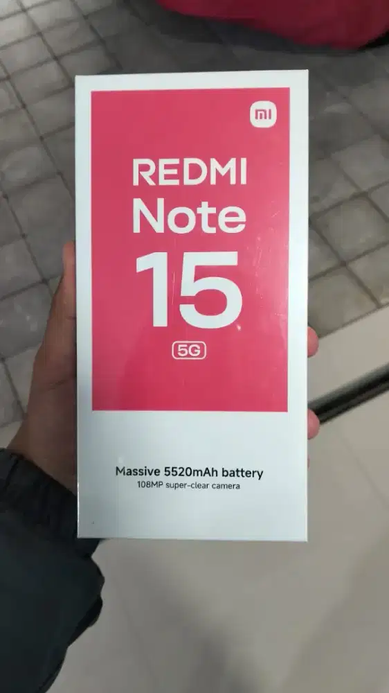 Xiaomi redmi note 15 5G (8/256) new spesial promo