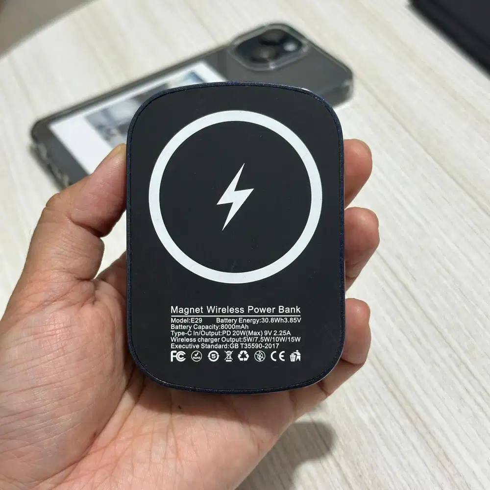 Magnetic Wireless Power Bank Loly Poly