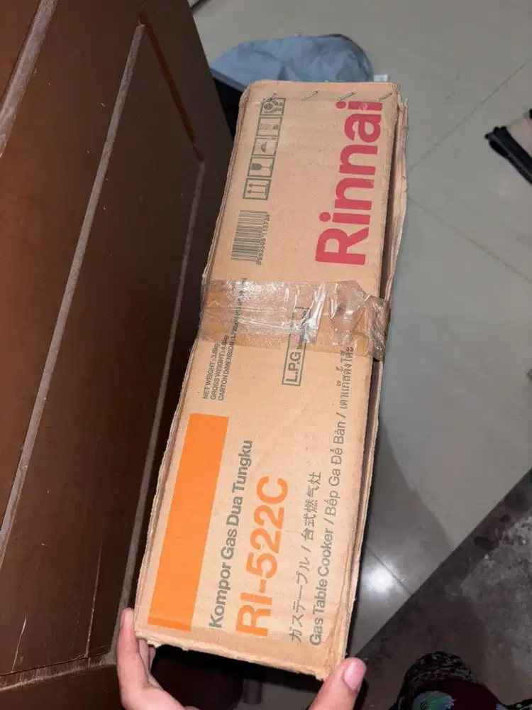 Kompor gas 2 tungku rinnai RI 522C