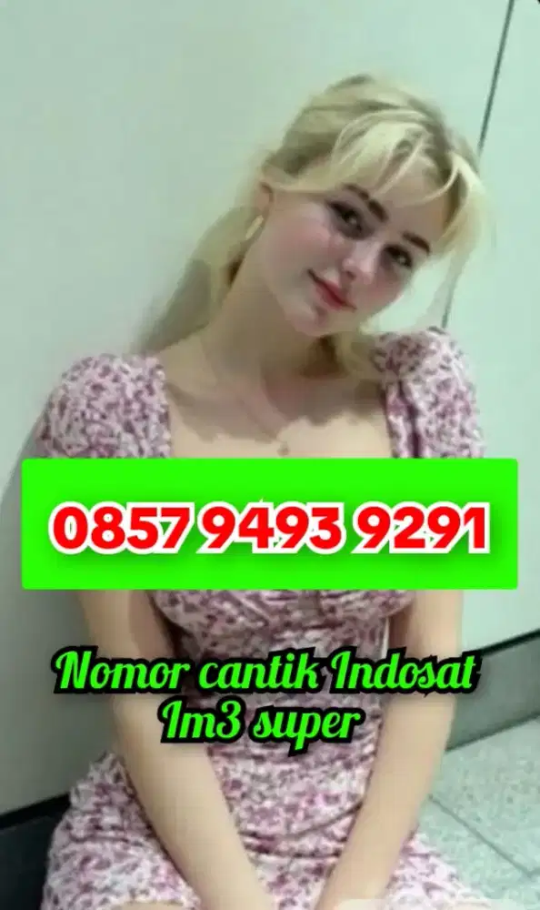 Kartu perdana nomor cantik Indosat Im3 super