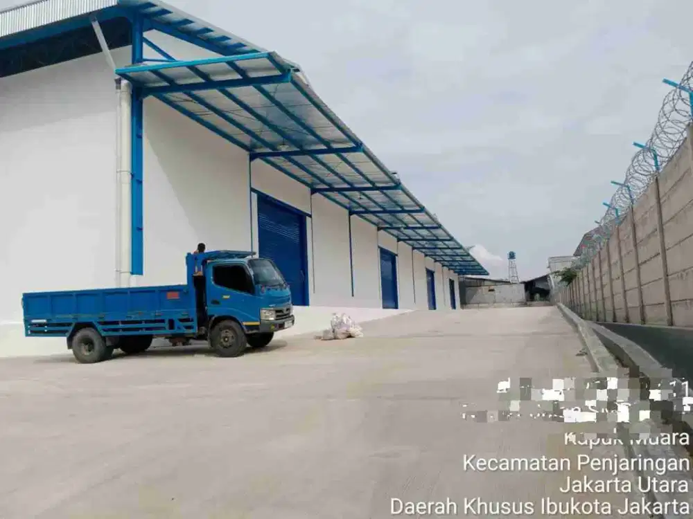 Disewakan Gudang Baru Di Kapuk Muara Jakarta Utara