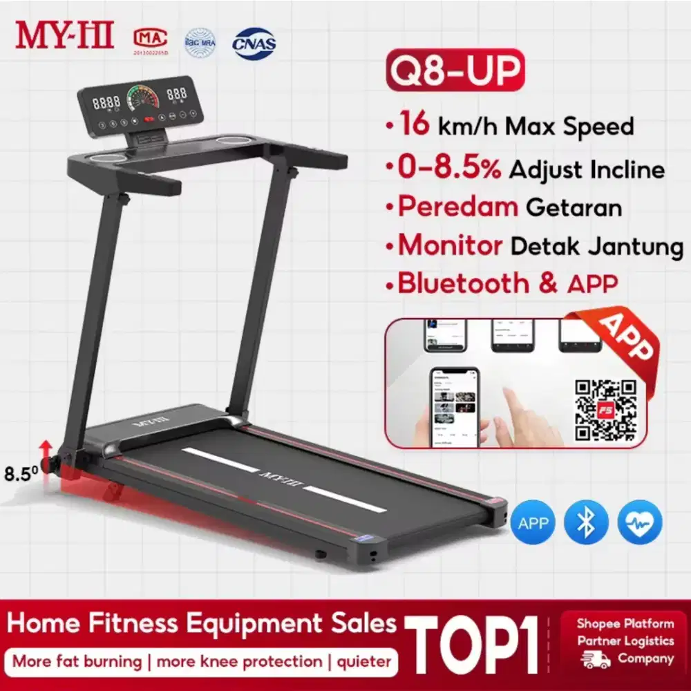 Treadmill MY-HI Q8-UP