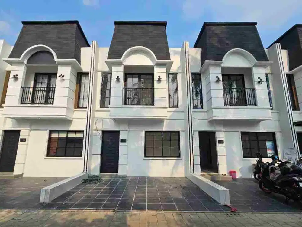 Rumah Ready unit akses jalan lebar lokasi 15 menit ke LRT Cibubur