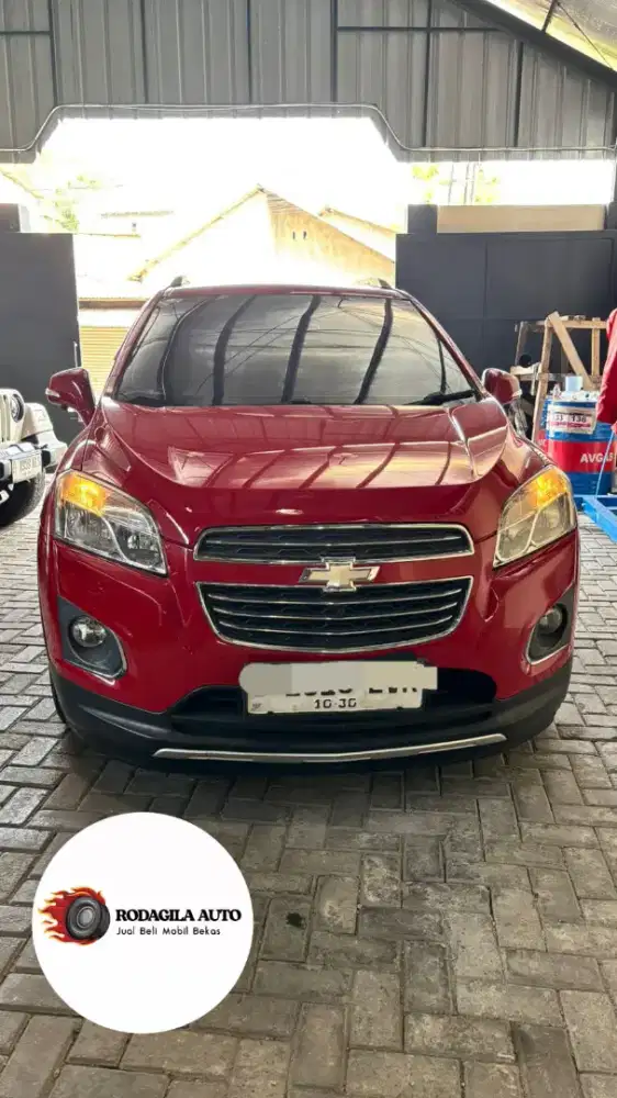 CHEVROLET TRAX 1.4 LTZ TURBO 2016 MERAH MENYALA