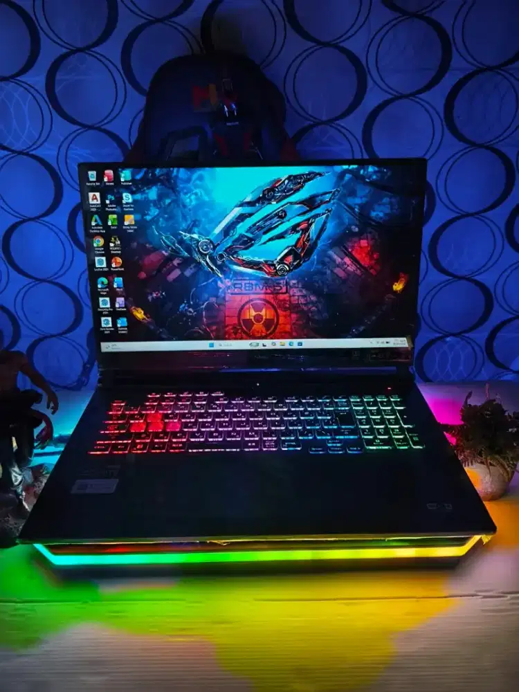 Laptop Gaming Asus ROG STRIX G71 RYZEN 7 NVIDIA RTX 3050Ti RAM 16Gb