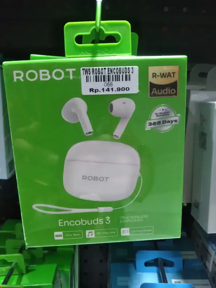 Headset BT ROBOT Encobuds 3 ATLANTIS DAHSYAT
