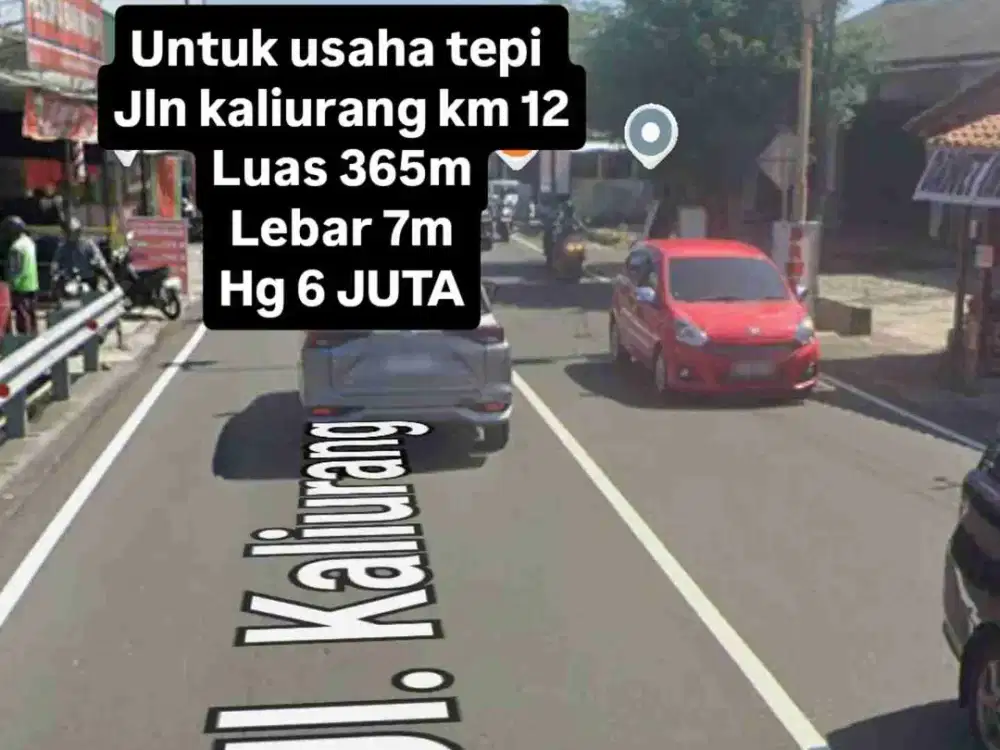 TANAH TEPI JLN RAYA  KALIRURANG KM 12 CANDI