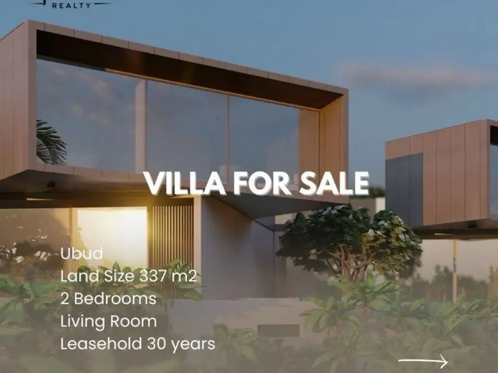 Villa Mira For 30 Year Leasehold In Ubud, Gianyar Area