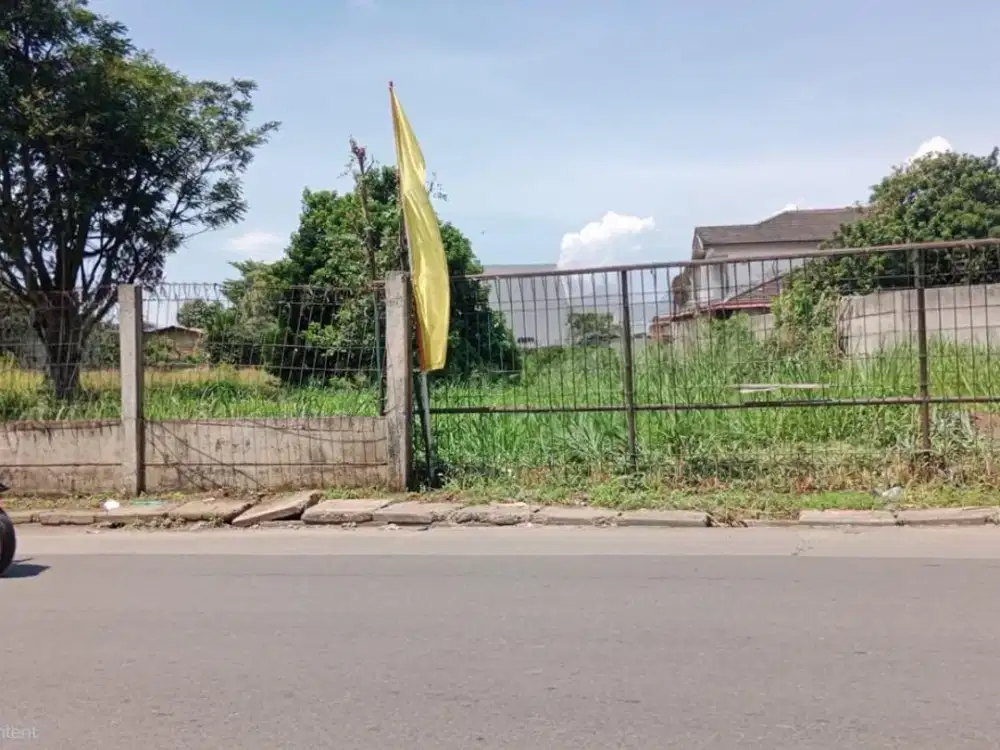 Tanah SHM Dibawah NJOP Posisi Hoek Pinggir Jalan Raya Cilangkap, Tapos Depok