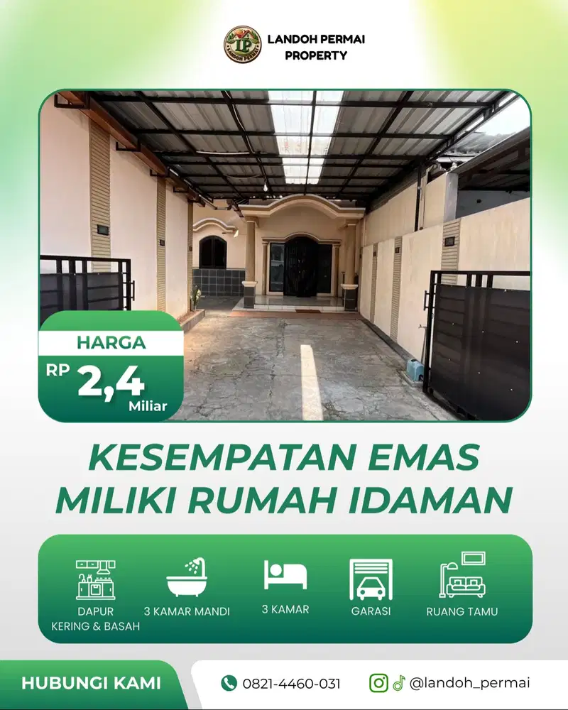 DIJUAL - RUMAH PREMIUM EKSKLUSIF - DI LAMPER TENGAH - KOTA SEMARANG