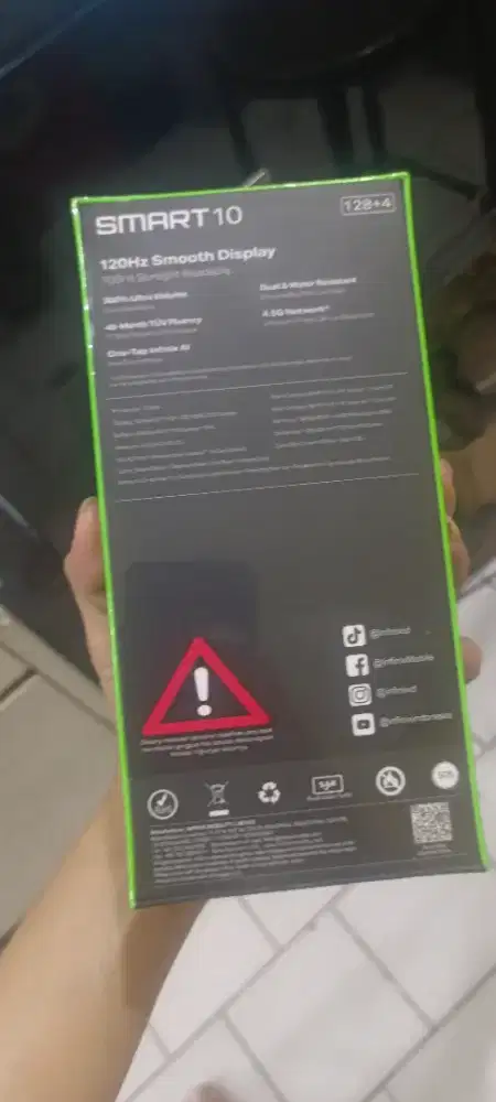 New : Infinix Smart 10 4+4/64 5000 mah