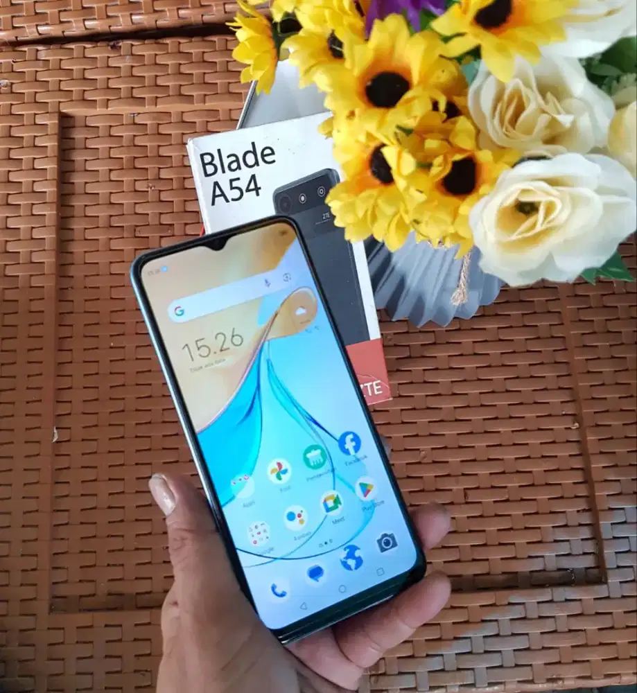 Zte blade A54 ram 4+5/64 batre awet fulset