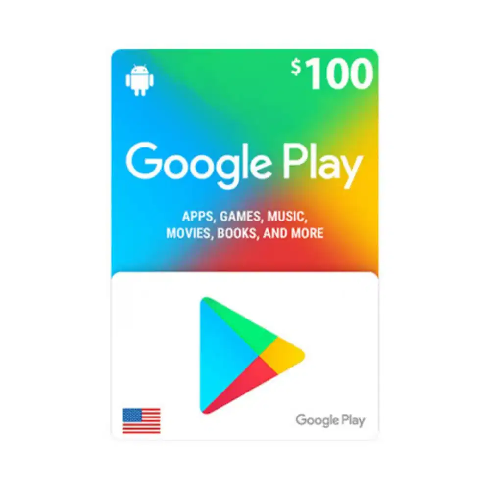 Voucher google play 100$