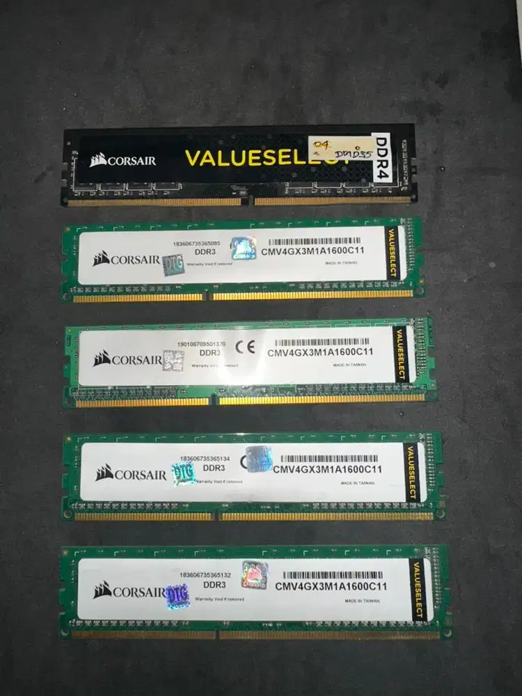 RAM Corsair LongDIMM (PC Desktop) DDR3 4GB