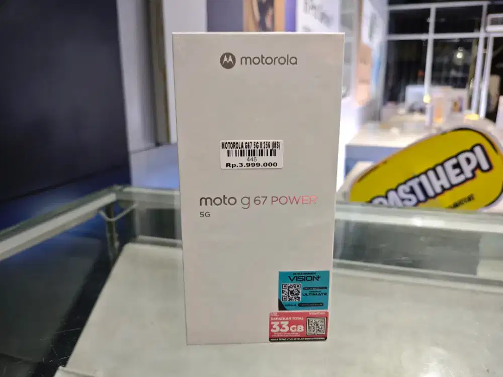MOTOROLA G67 POWER 5G RAM 8/256GB ATLANTIS DAHSYAT