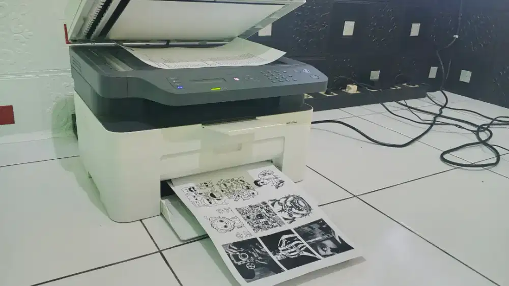 Dijual Printer HP Laser MFP 137fnw – Normal Siap Pakai