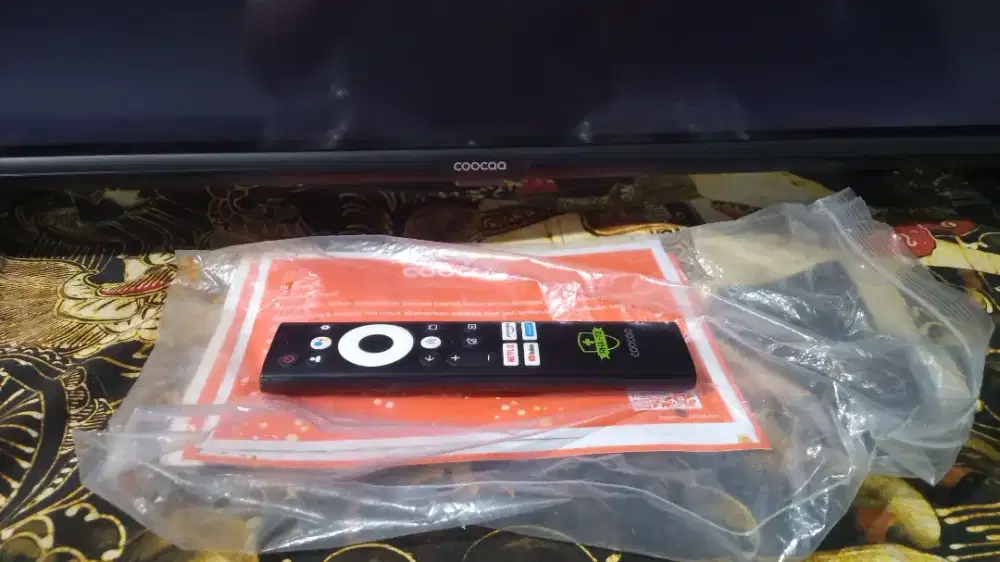 Tv led coocaa google tv 32inchi likenew
