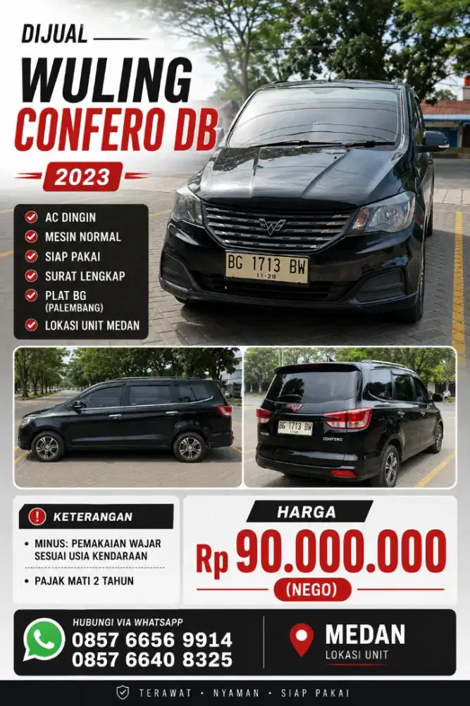 Jual Wuling Confero DB 2023