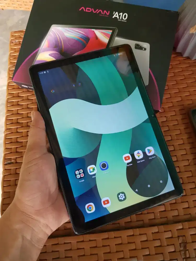 Advan Tab 10.4in wifi kondisi mulus fresh layar bening suara joss