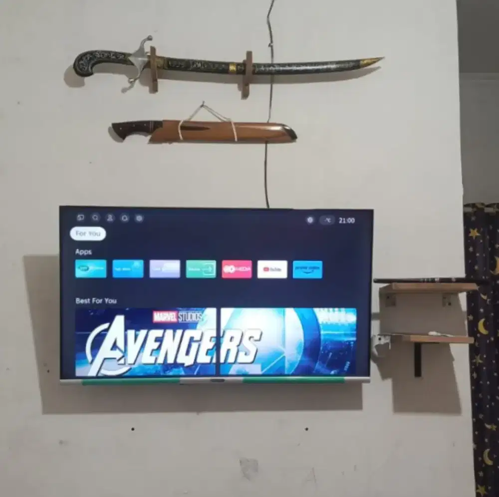 Dijual tv coocaa 40in