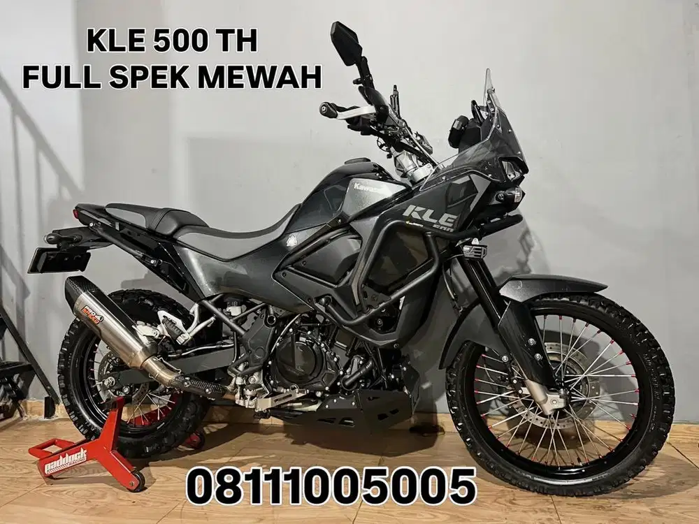 FULL MODIF MEWAH KAWASAKI KLE 500 ABS MEWAH MODIF 30 JUTAAN