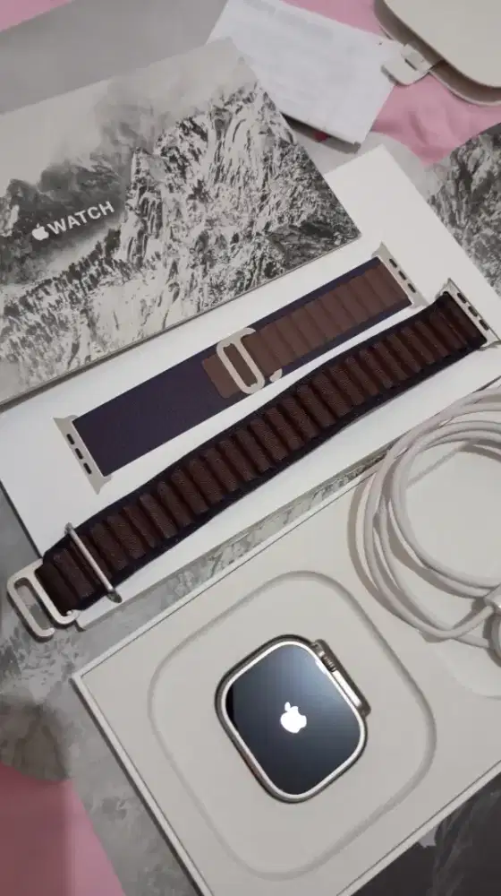 I Watch Ultra 2 49mm Titanium Indigo