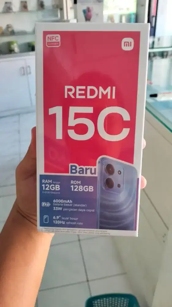 Xiaomi redmi 15c (6/128) new spesial promo