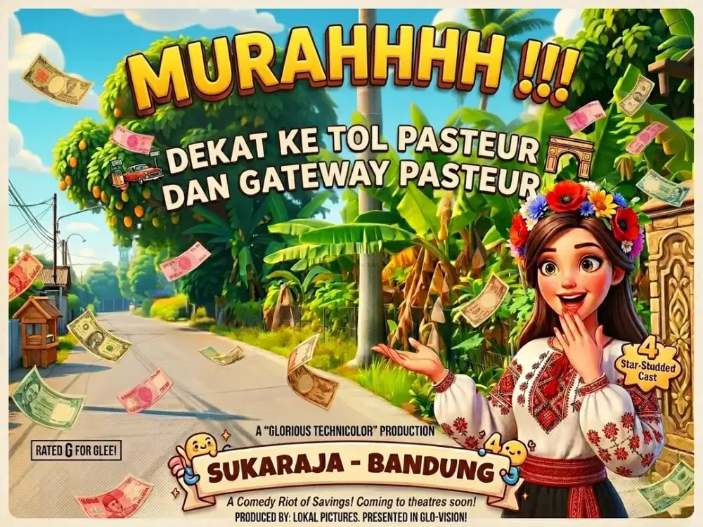 JUAL TANAH DI GUNUNG BATU, SUKARAJA, PASTEUR, BANDUNG KOTA.