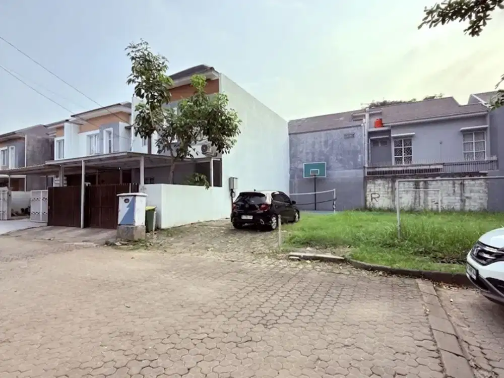 Tanah Murah 2 Kavling Gandeng SHM @105meter di Graha Cinere, Depok