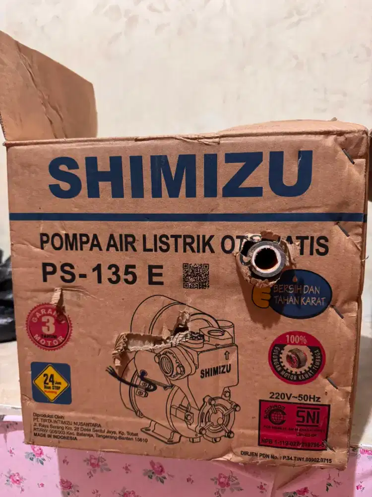 Dijual_Pompa Air Listrik Otomatis tipe PS-135 E merek SHIMIZU