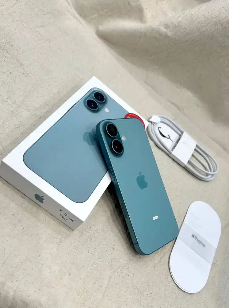 Iphone 16 teal 128gb New Bnob CC0