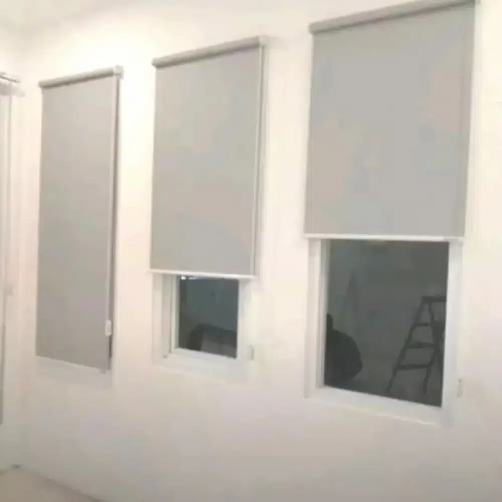 Terlengkap tirai jendela roller blind fullset