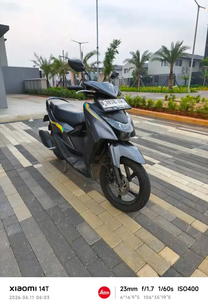 Yamaha Gear 125 2021 Yamaha Mio Gear 2021 Hitam