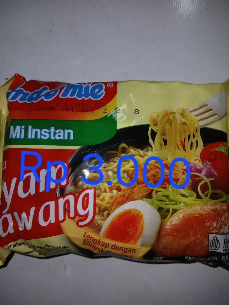 Indomie ayam bawang super murah di Tigaraksa TANGERANG
