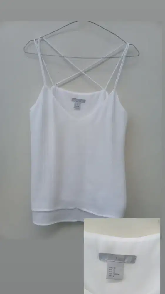 Tanktop h&m putih