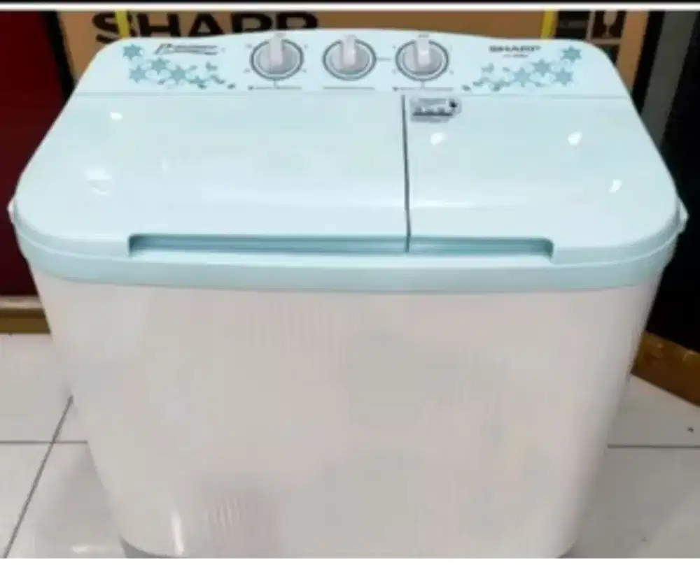 di jual mesin cuci sharp 2 tabung