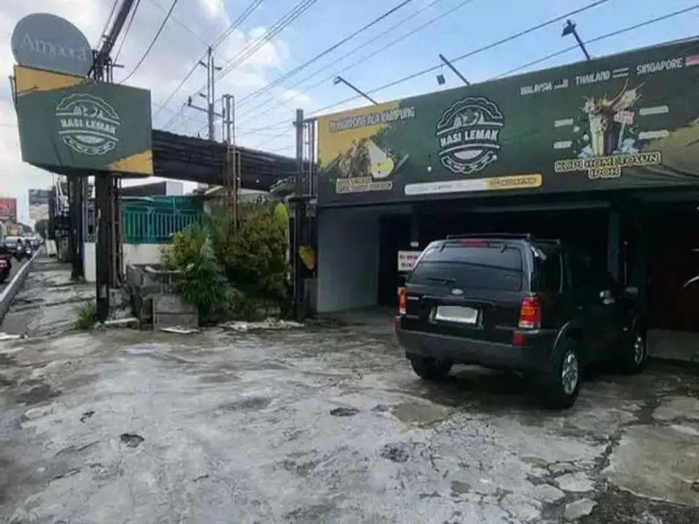 disewakan ruang usaha 1 lantai di lokasi strategis jalan kaliurang km 8